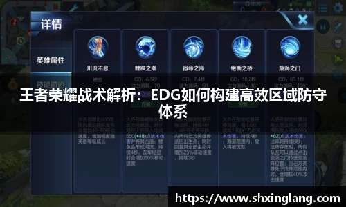 王者荣耀战术解析：EDG如何构建高效区域防守体系